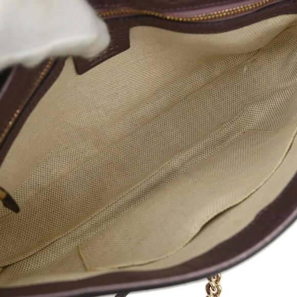 Gucci Metallic Purple Soho Chain Shoulder Bag - Picture 8 of 11